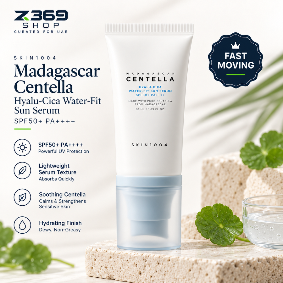 SKIN1004 Madagascar Centella Hyalu-Cica Water-Fit Sun Serum SPF50+ 50ml - Z369 SHOP