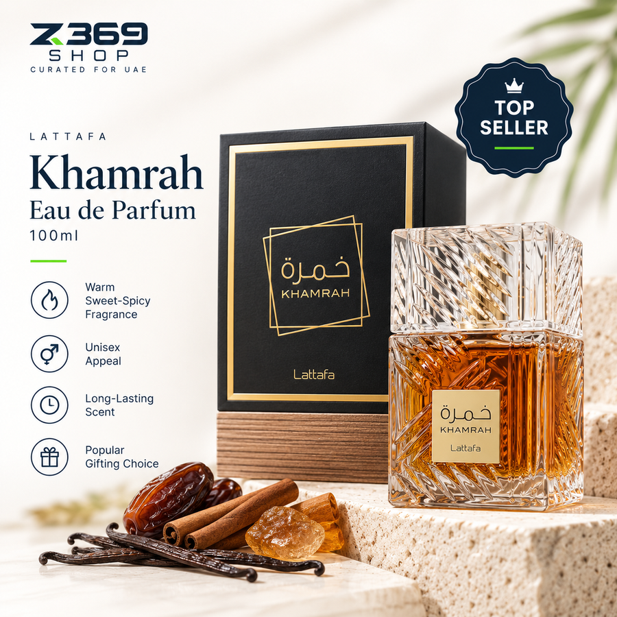 Lattafa Khamrah Eau de Parfum 100ml - Z369 SHOP